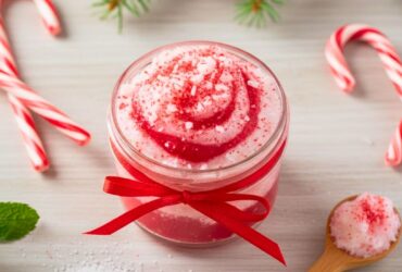 Peppermint Candy Cane Sugar Scrub Recipe