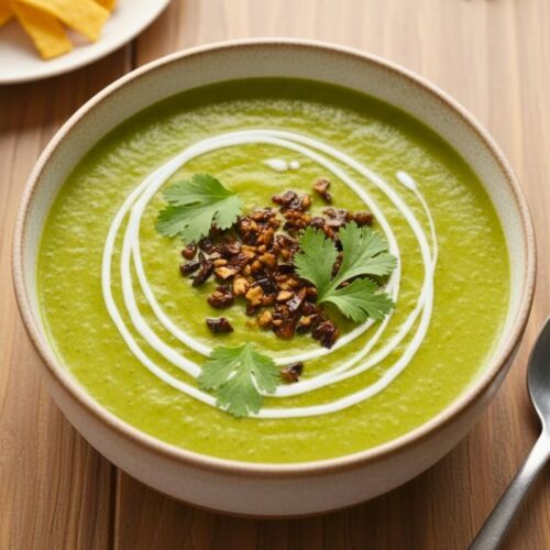 Roasted Poblano Soup Recipe