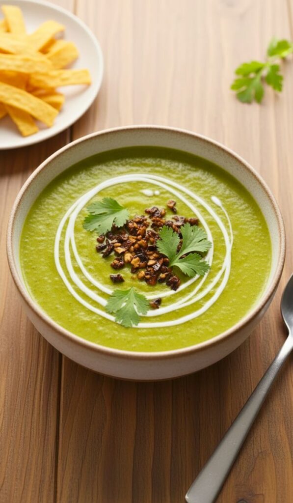 Roasted Poblano Soup Recipe