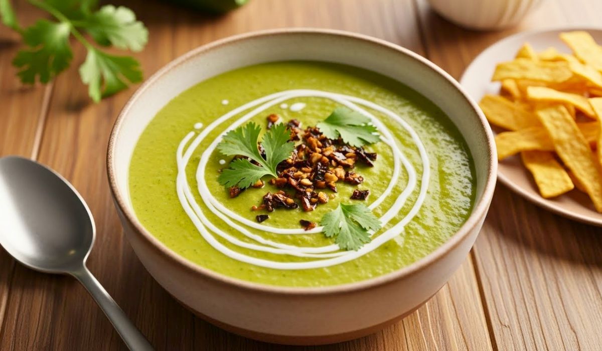 Roasted Poblano Soup Recipe