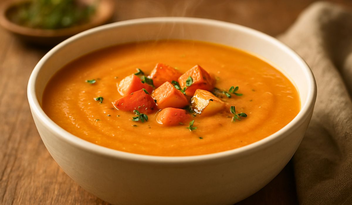 Roasted Winter Vegetable Soup Recipe