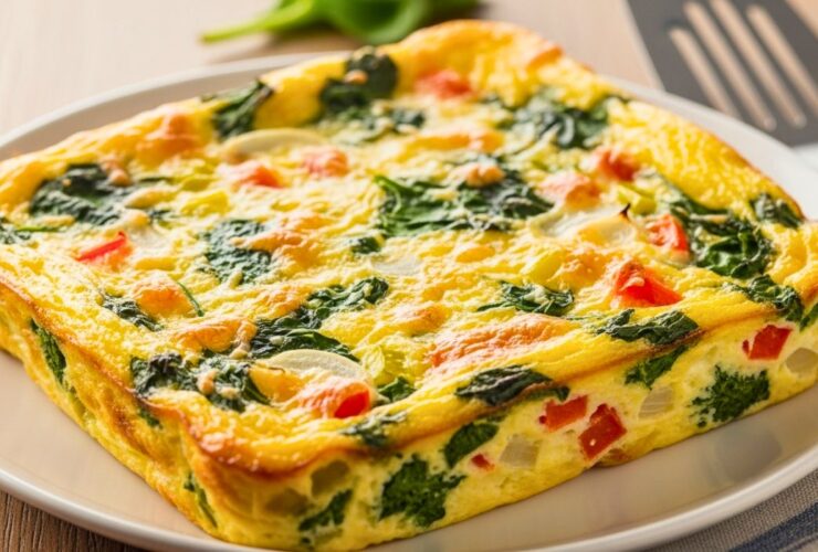 Spinach Egg Casserole Recipe