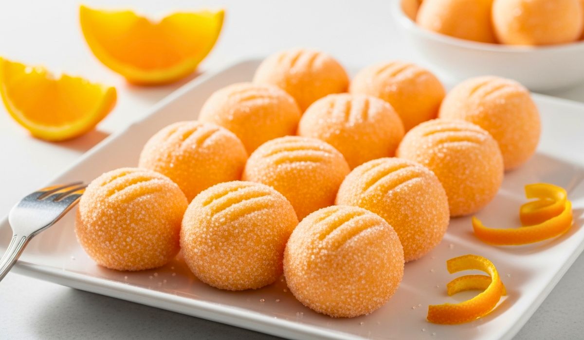 Sweet Orange Cream Cheese Mints Recipe