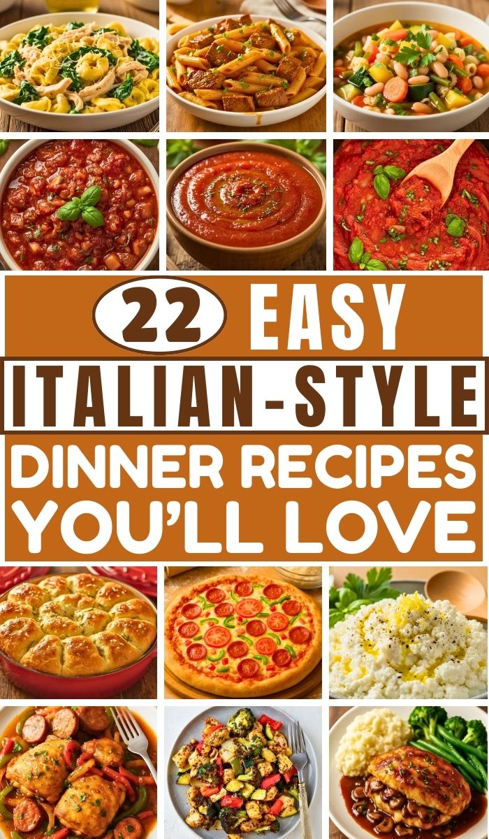 22 Italian-Style Dinner Recipes You’ll Love