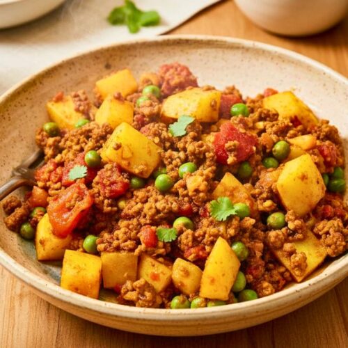 Aloo Keema (Ground Meat with Potatoes) Recipe