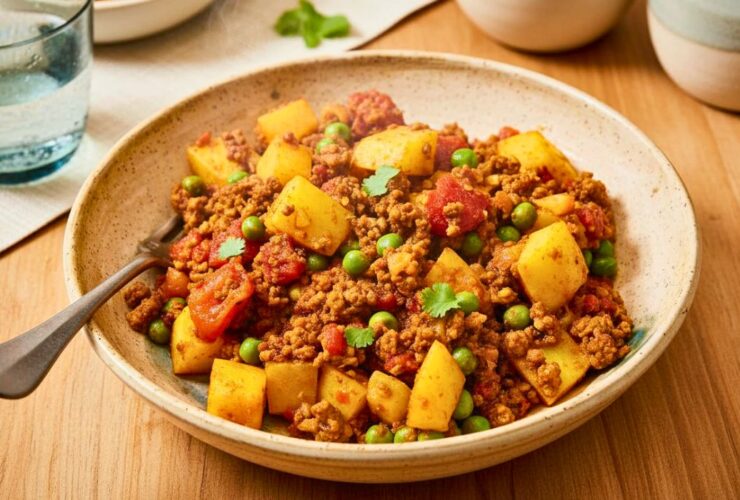 Aloo Keema (Ground Meat with Potatoes) Recipe