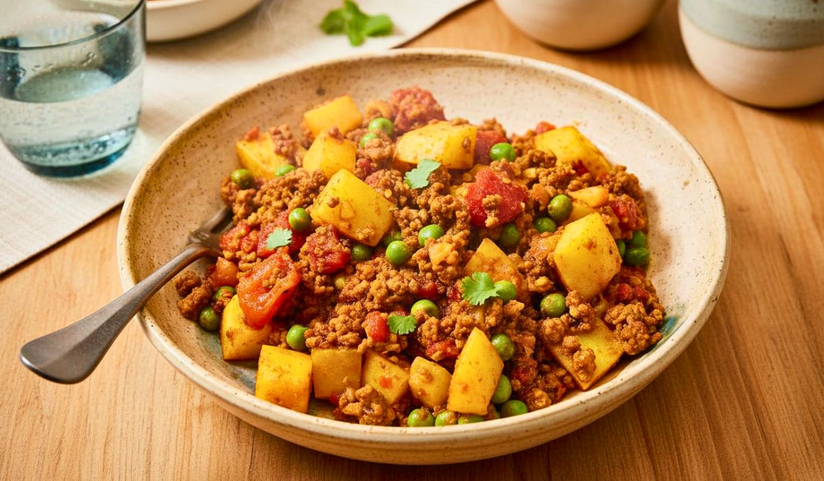 Aloo Keema (Ground Meat with Potatoes) Recipe