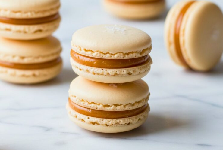 Easy Salted Caramel Macarons Recipe