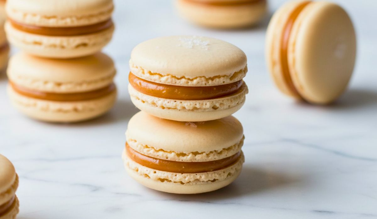 Easy Salted Caramel Macarons Recipe