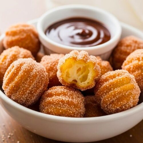 Fluffy Air Fryer Churro Bites Recipe