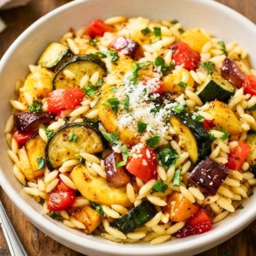 Ina Garten Roasted Vegetable Orzo Recipe