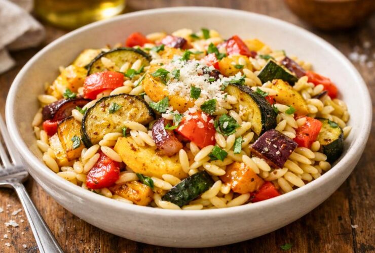 Ina Garten Roasted Vegetable Orzo Recipe