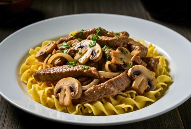 Ina Garten's Beef Stroganoff Recipe