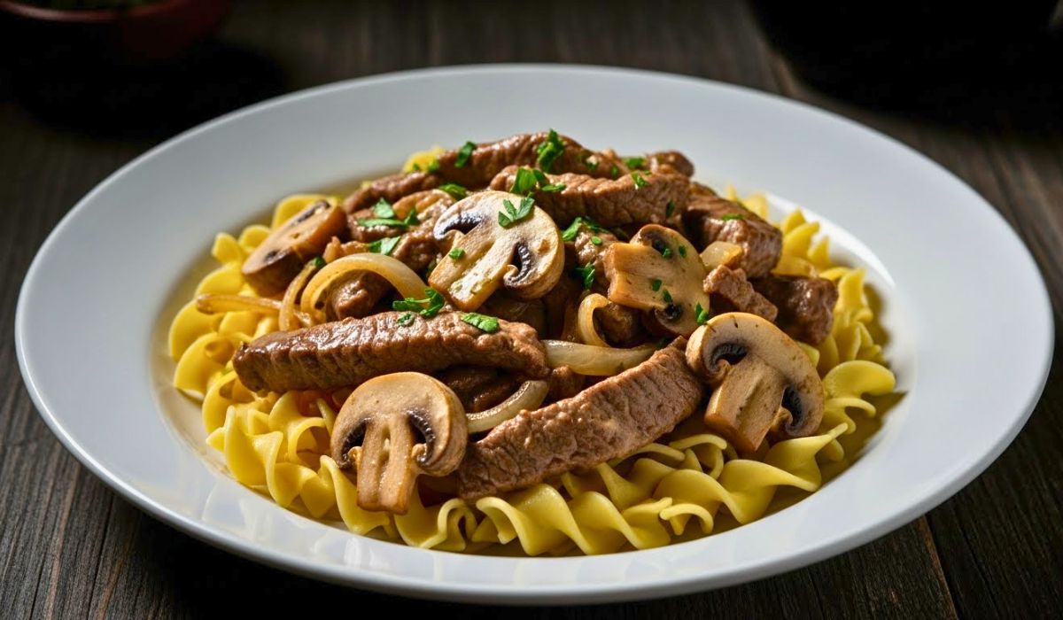 Ina Garten's Beef Stroganoff Recipe