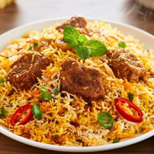 Pakistani Food Lamb Biryani Recipe