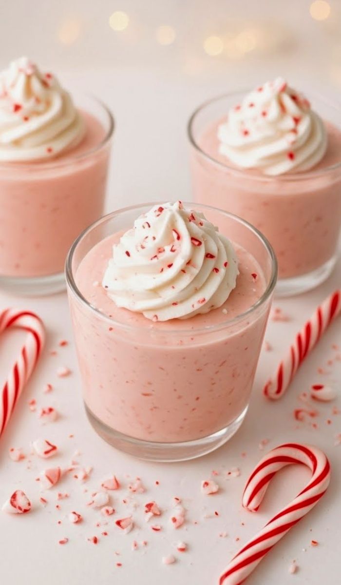 Peppermint Cheesecake Mousse Cups Recipe
