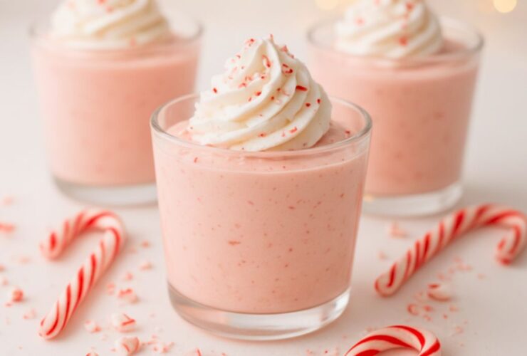 Peppermint Cheesecake Mousse Cups Recipe