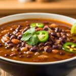 Spicy Black Bean Soup Recipe