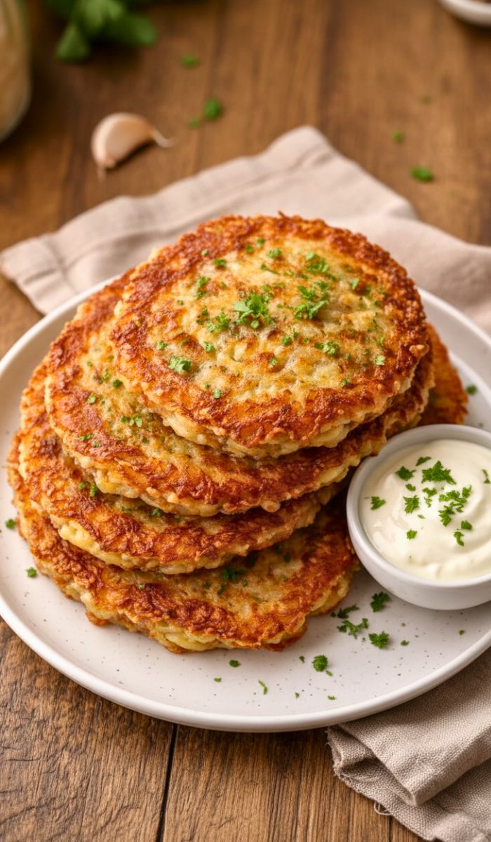 Crispy Polish Sauerkraut Pancakes Recipe