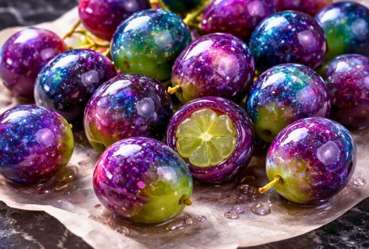 Galaxy Candy Grapes Recipe