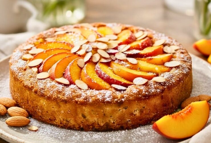 Ina Garten Peach Almond Torte Recipe