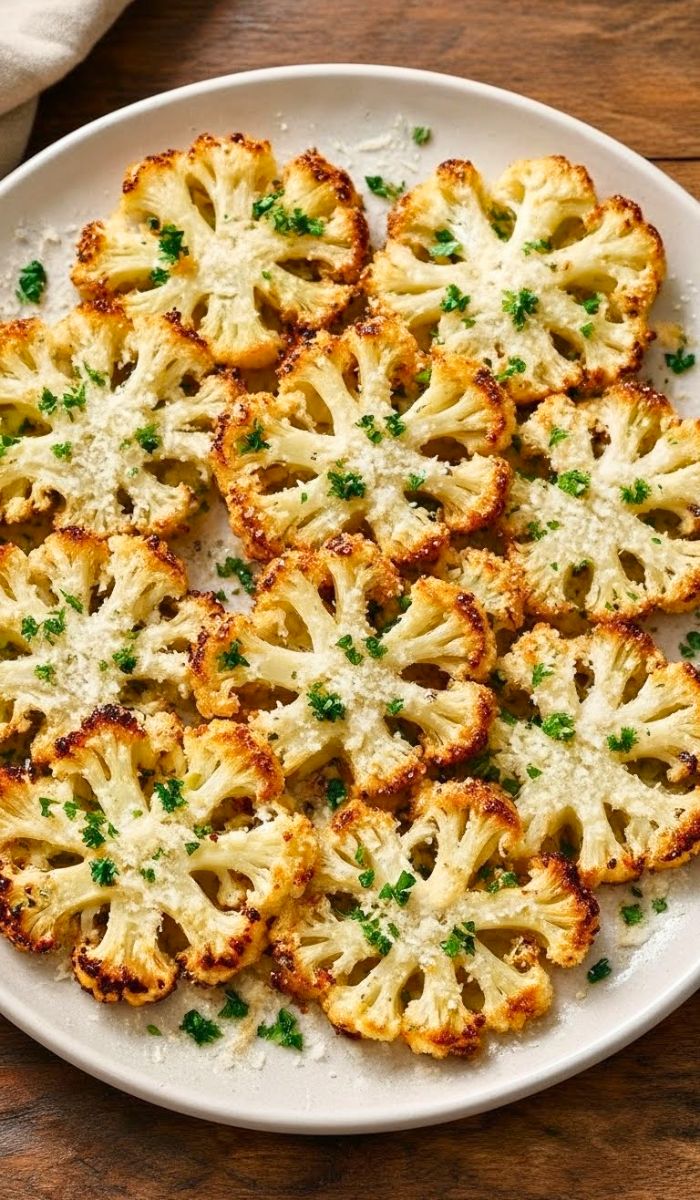 Ina Garten Roasted Cauliflower Snowflakes Recipe