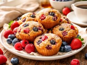 Ina Garten Tri Berry Muffins Recipe