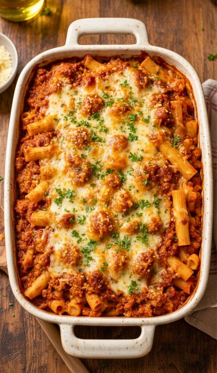 Pioneer Woman Ziti Bake Recipe