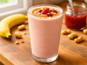 Refreshing PB & J Smoothie Recipe