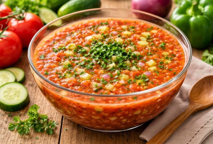 Aunt Kathy's Gazpacho Recipe Recipe