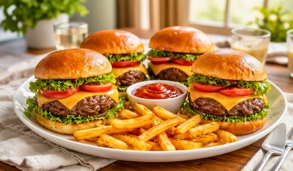 Aunt Kathy's Oven Burgers Recipe