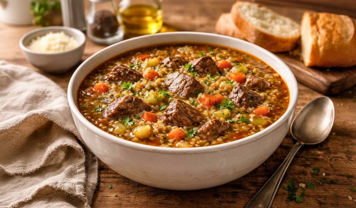 Ina Garten Beef and Barley Soup Recipe