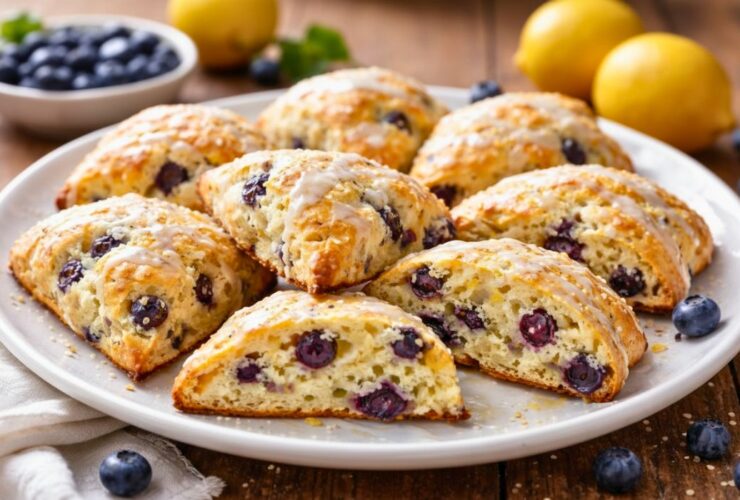 Ina Garten Blueberry Lemon Scones Recipe