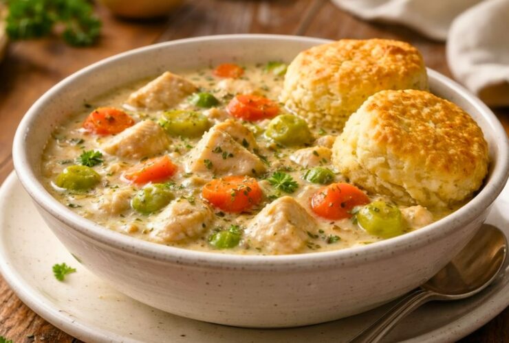 Ina Garten Chicken Stew and Biscuits Recipe