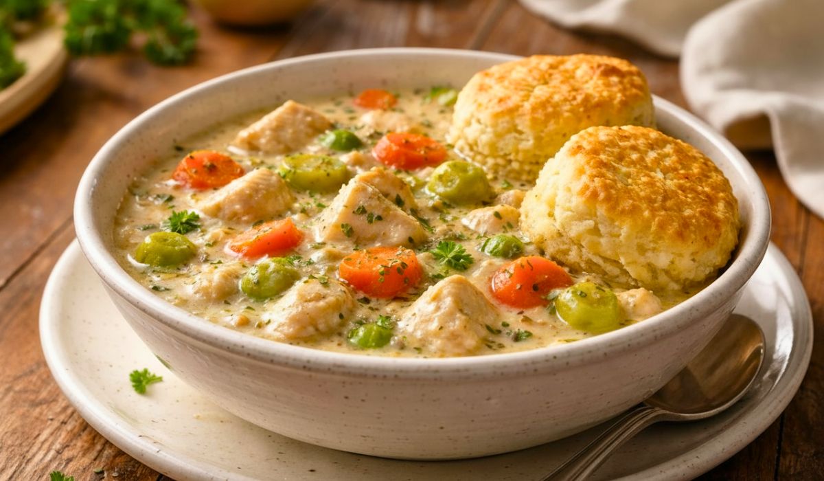 Ina Garten Chicken Stew and Biscuits Recipe