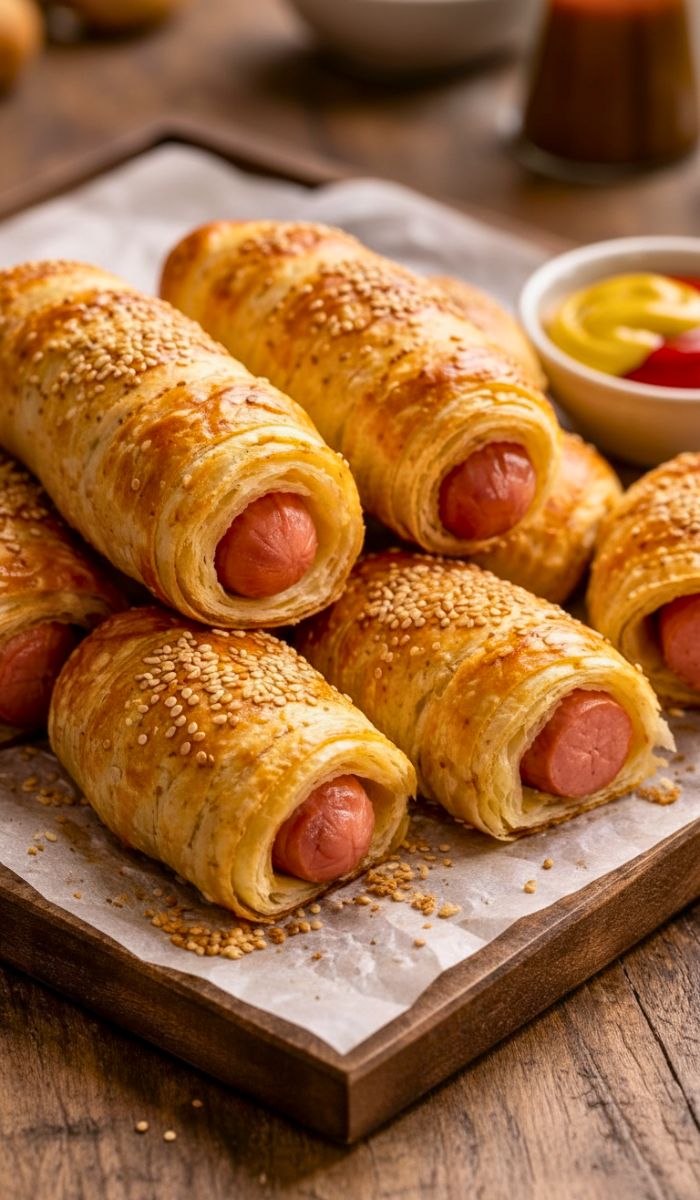 Ina Garten Hot Dogs in Puff Pastry Recipe