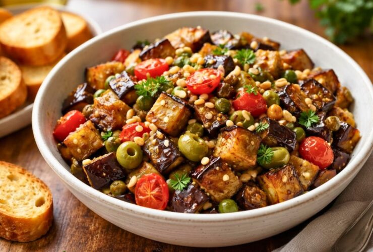 Ina Garten Roasted Eggplant Caponata Recipe