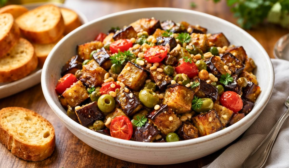 Ina Garten Roasted Eggplant Caponata Recipe