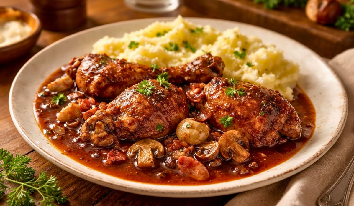Julia Child’s Coq au Vin Recipe