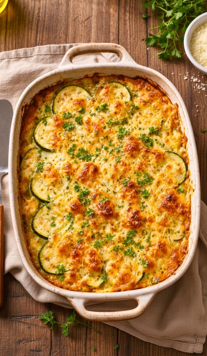 Julia Child’s Zucchini Gratin Recipe