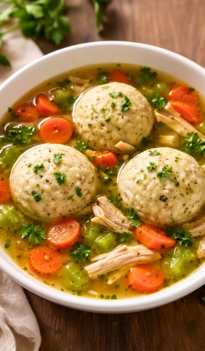 Matzo Ball Soup Recipe