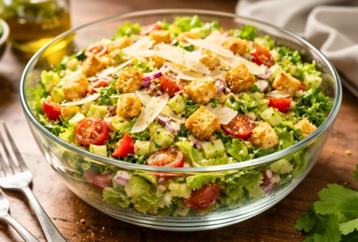 Parmesan Chopped Salad Recipe