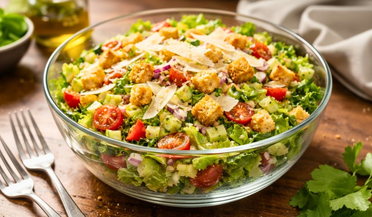 Parmesan Chopped Salad Recipe