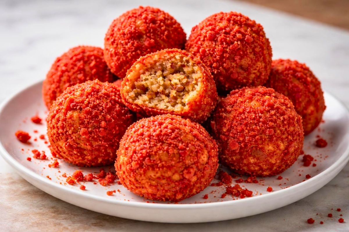 Hot Cheeto Boudin Balls Recipe