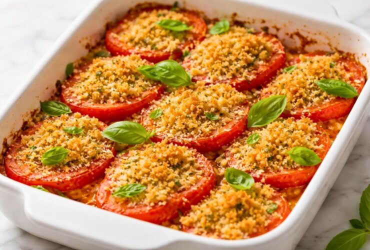 Ina Garten Basil Scalloped Tomatoes Recipe