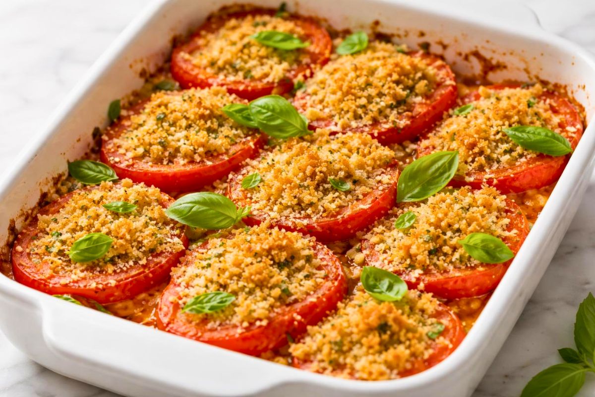 Ina Garten Basil Scalloped Tomatoes Recipe