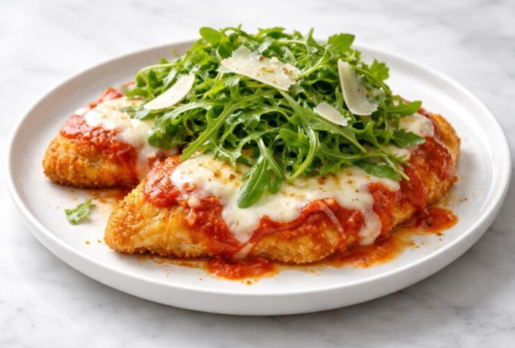 Ina Garten Chicken Parmesan with Arugula Recipe