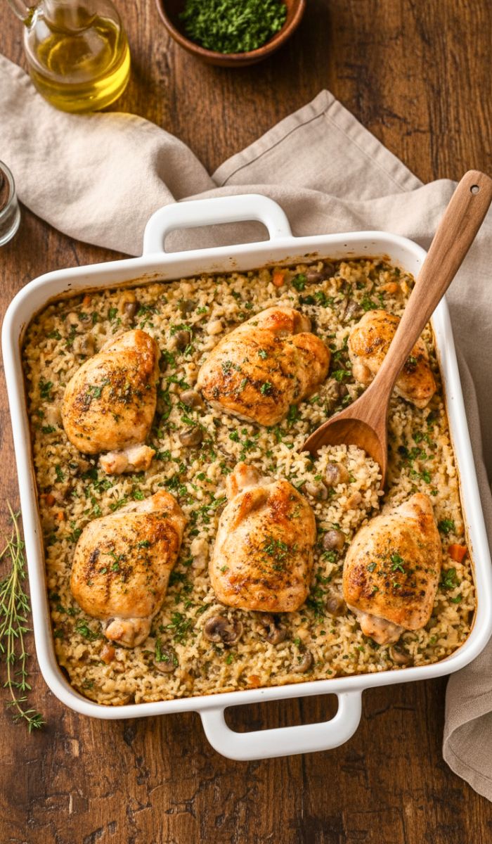 Ina Garten Chicken and Rice Casserole Recipe