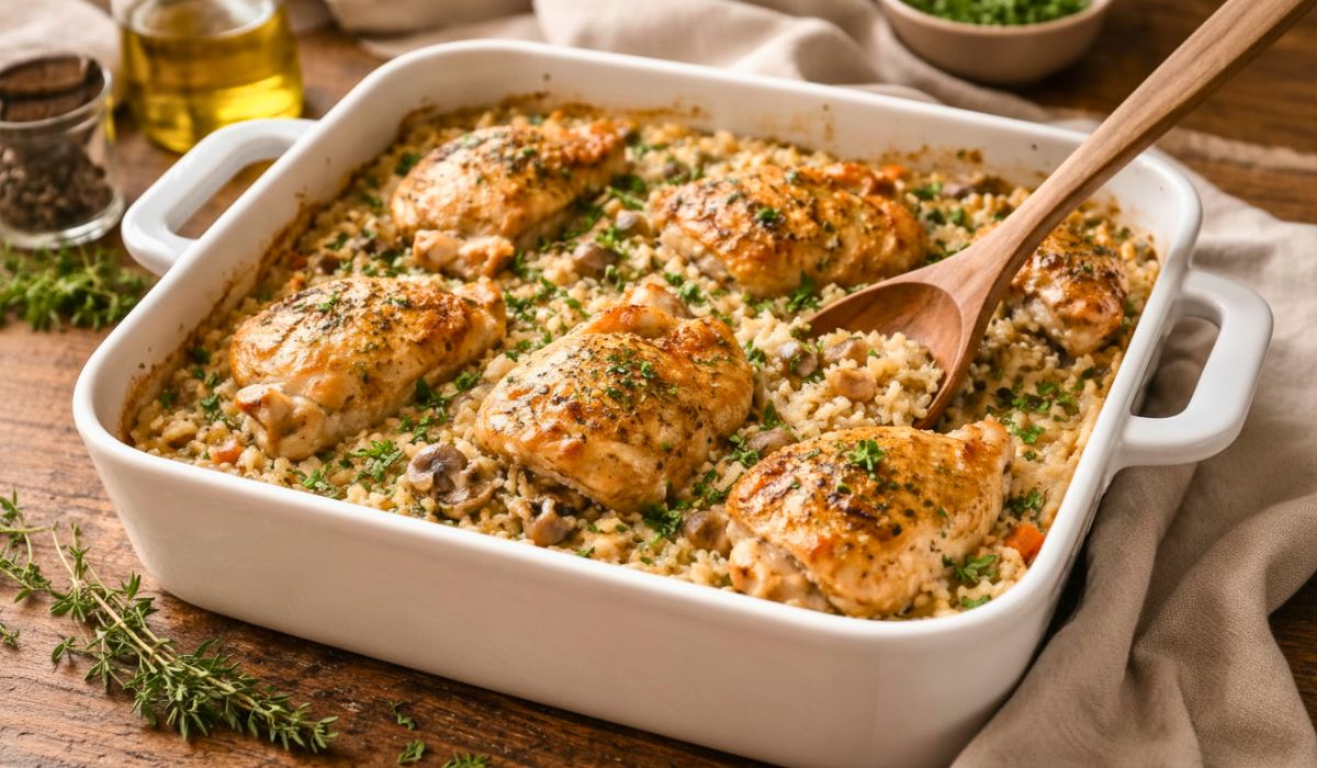 Ina Garten Chicken and Rice Casserole Recipe