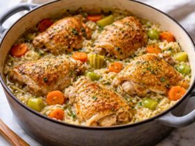 Ina Garten Chicken in a Pot with Orzo Recipe
